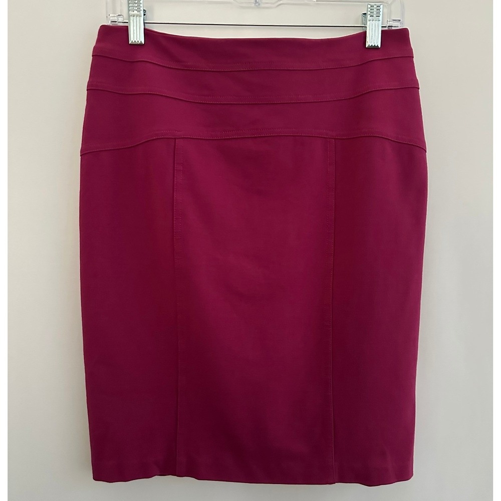 Thalian‎ Pencil Skirt Women Size 8 Pink Barbiecore Corporate Chic Professional